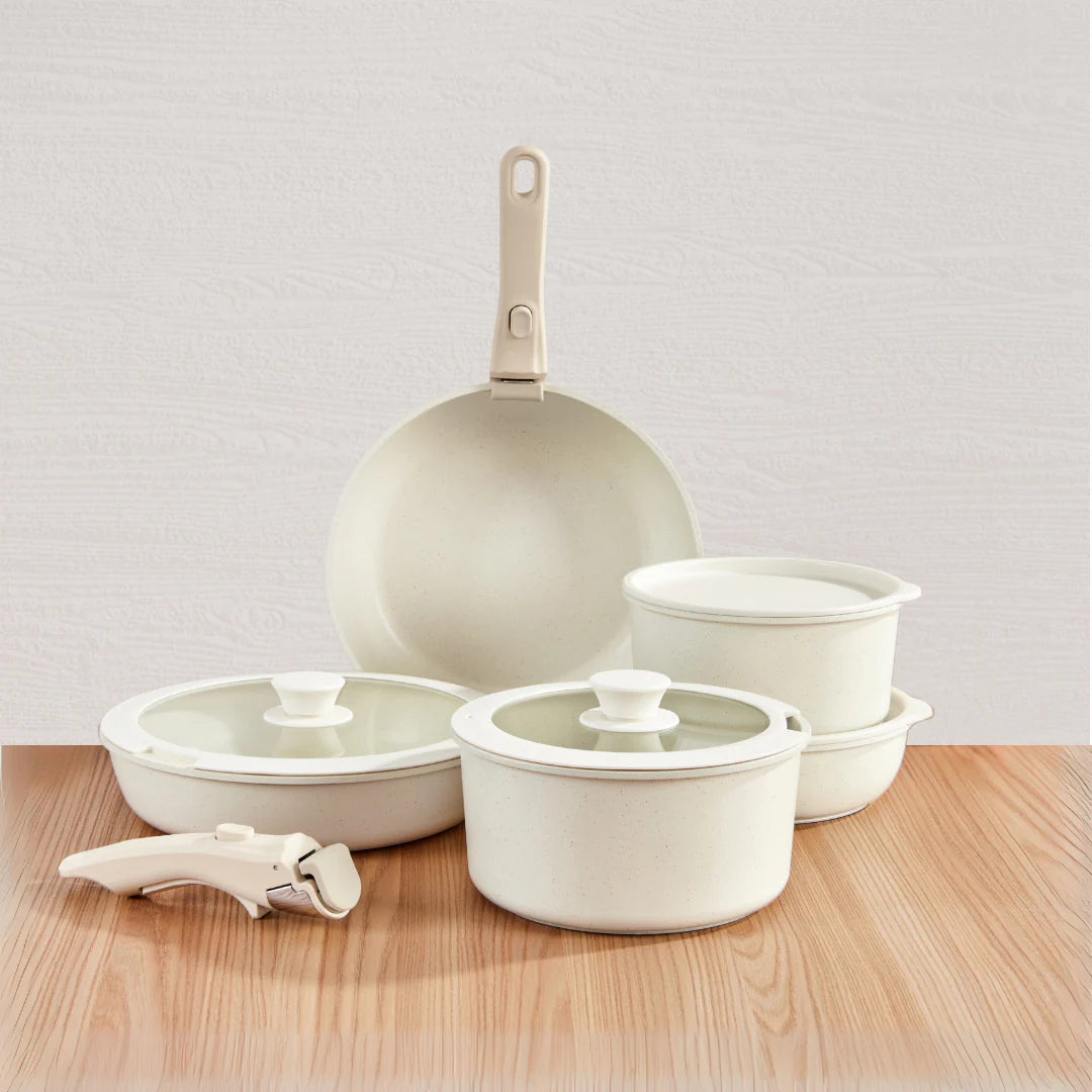 Pratinea™ Cookware Set - Cream