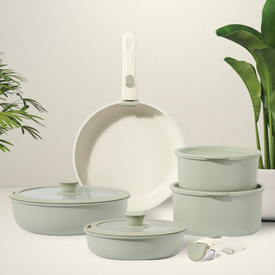 (Free Utensil Essentials) Pratinea™ Cookware Set