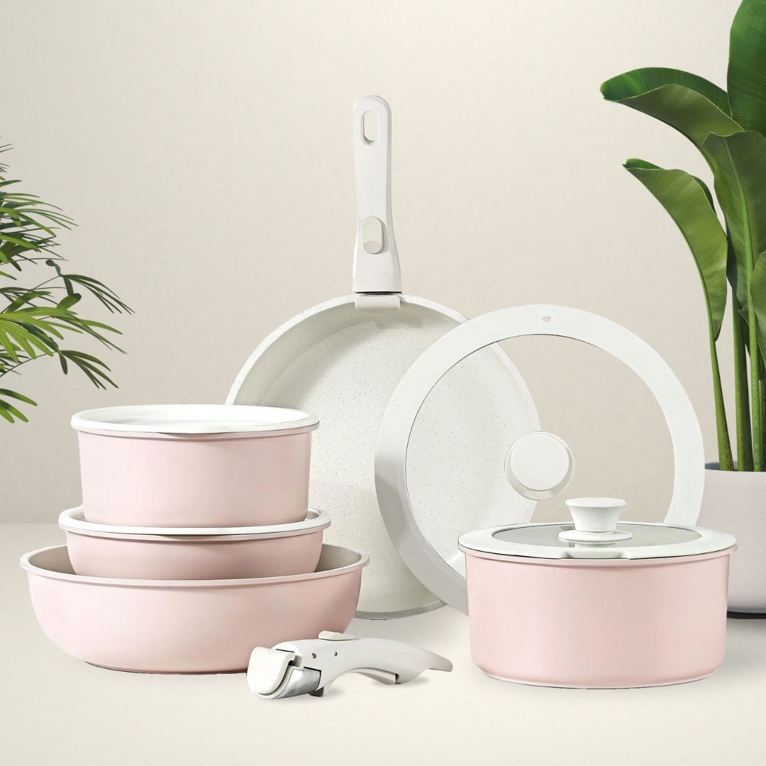 (Free Utensil Essentials) Pratinea™ Cookware Set