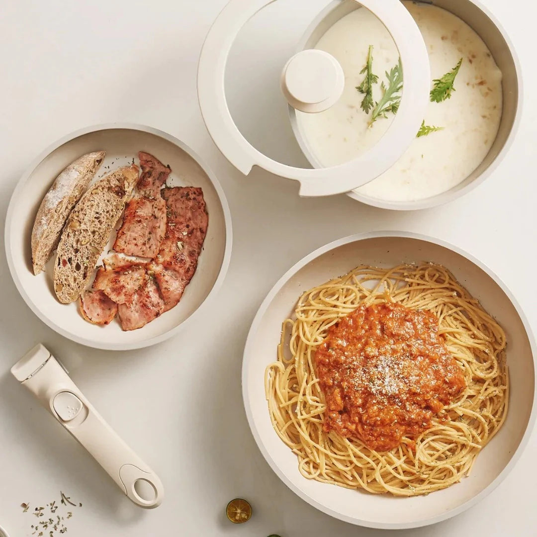 (Free Utensil Essentials) Pratinea™ Cookware Set