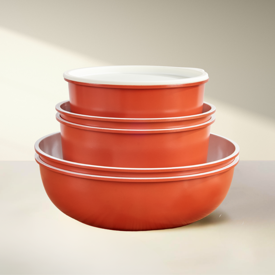 Pratinea™ Cookware Set - Terracotta