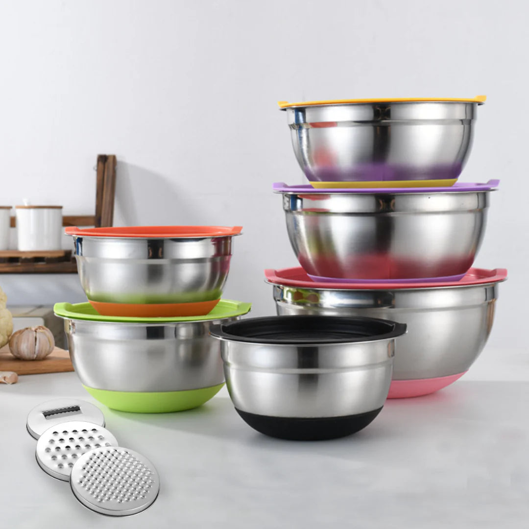 Pratinea™ Stainless Steel Bowl Set