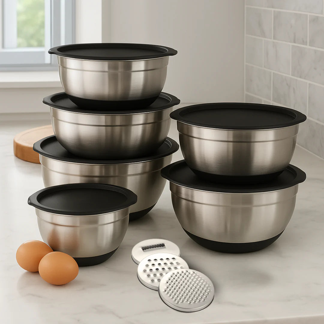 Pratinea™ Stainless Steel Bowl Set