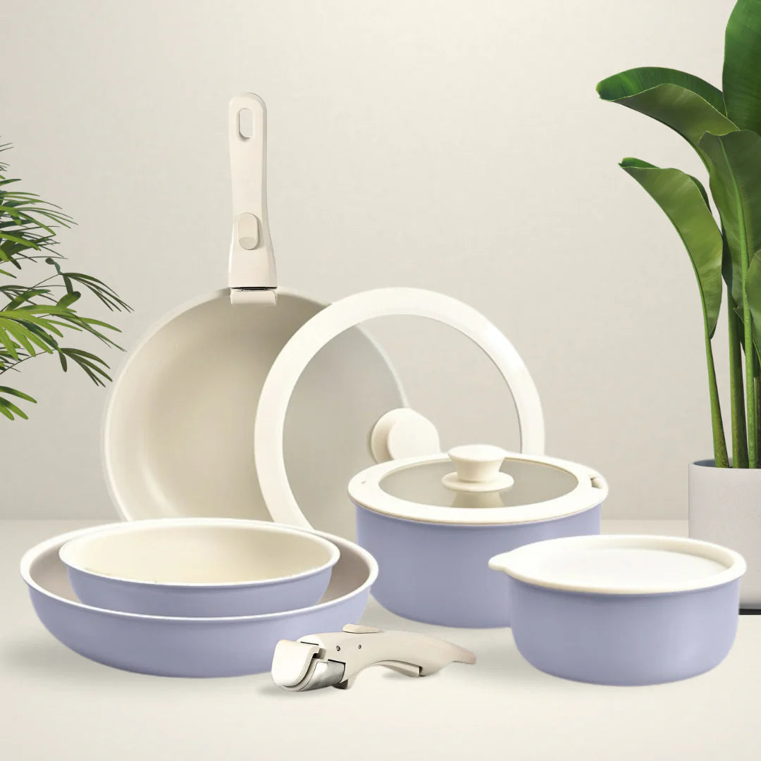 (Free Utensil Essentials) Pratinea™ Cookware Set