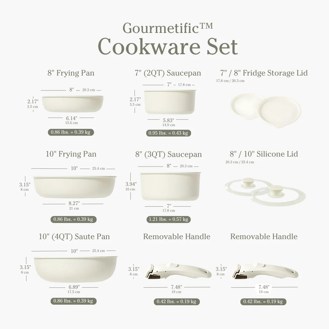 Pratinea™ Cookware Set - Blush Pink