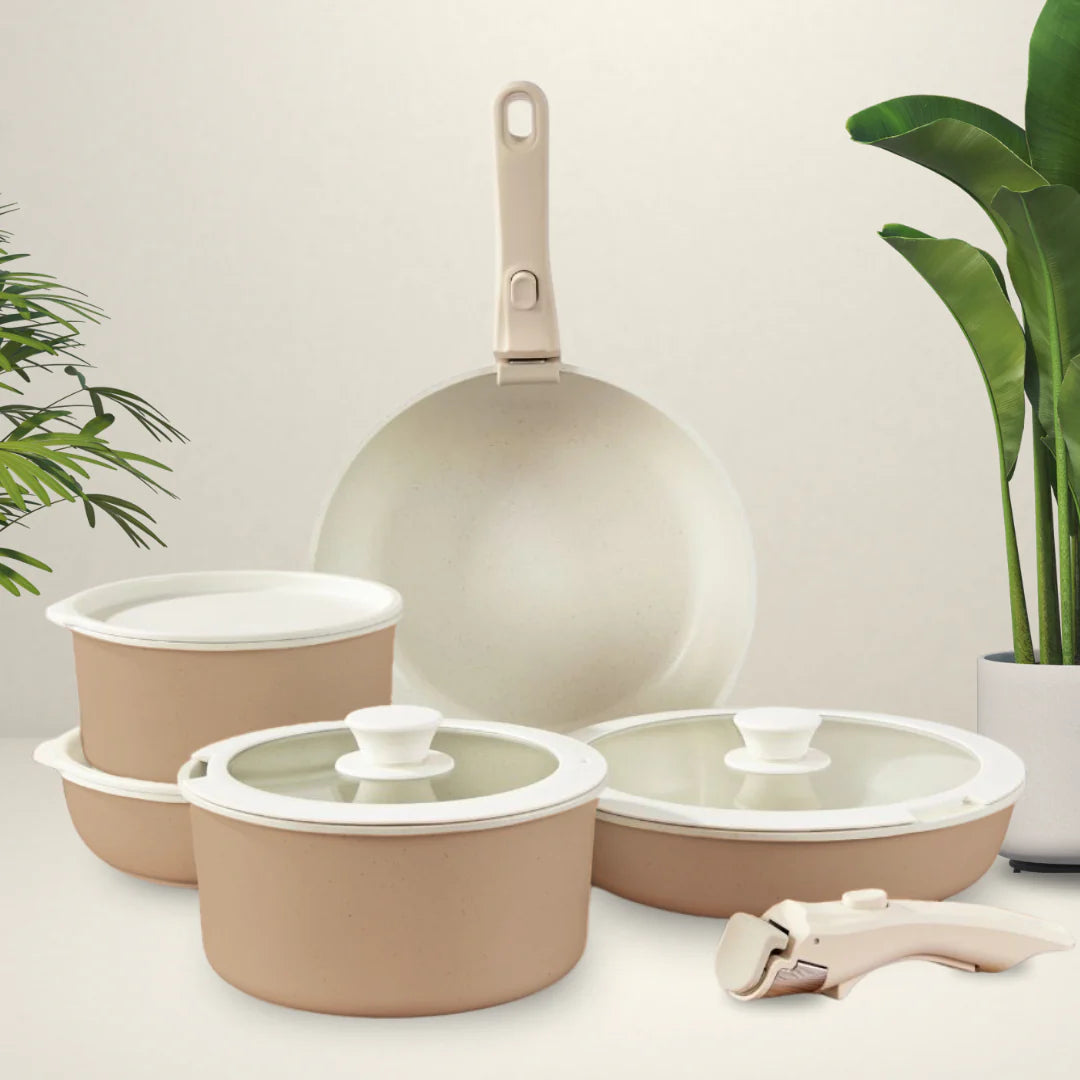 (Free Utensil Essentials) Pratinea™ Cookware Set