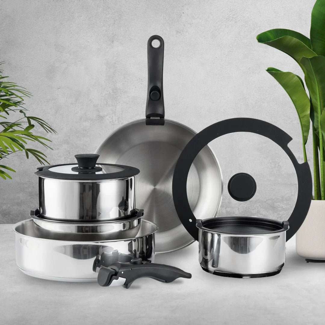 (Free Utensil Essentials) Pratinea™ Cookware Set