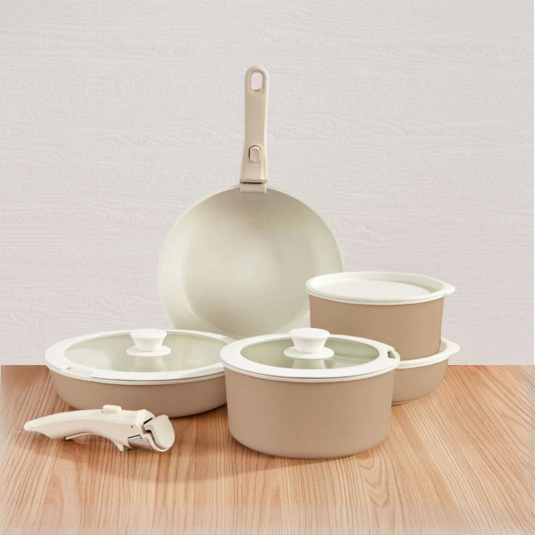 Pratinea™ Cookware Set - Taupe