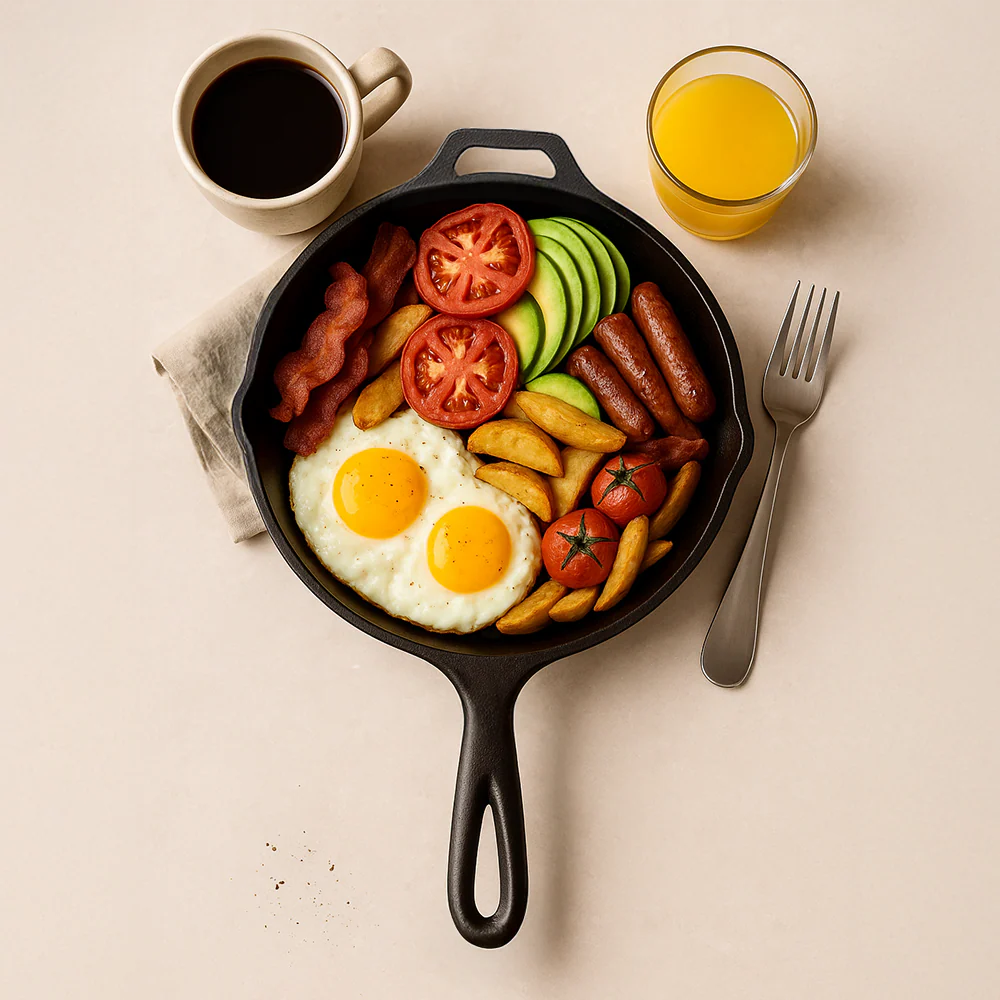 Pratinea™ Cast Iron Skillet Set (5 Pieces)