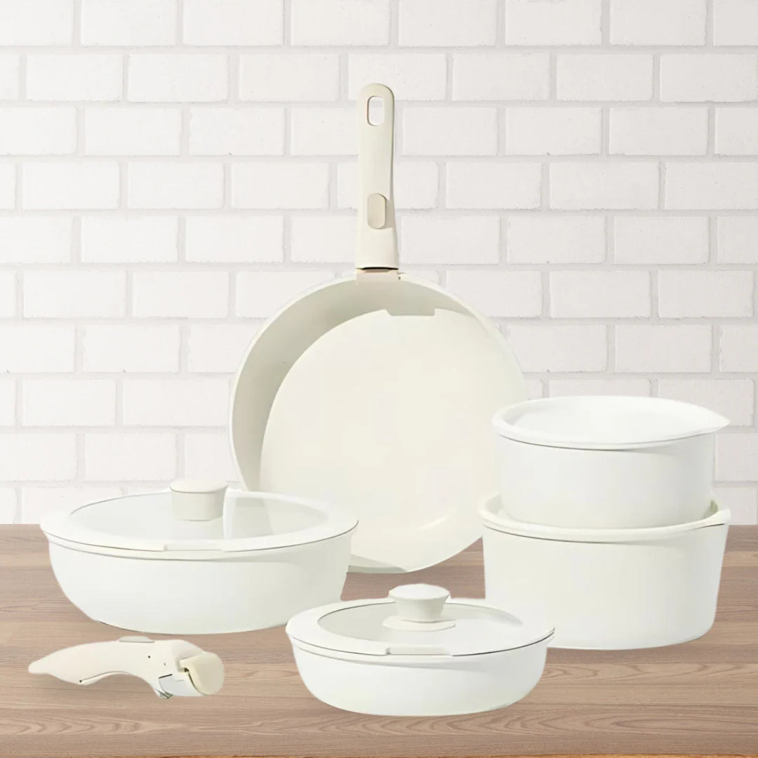 (Free Utensil Essentials) Pratinea™ Cookware Set
