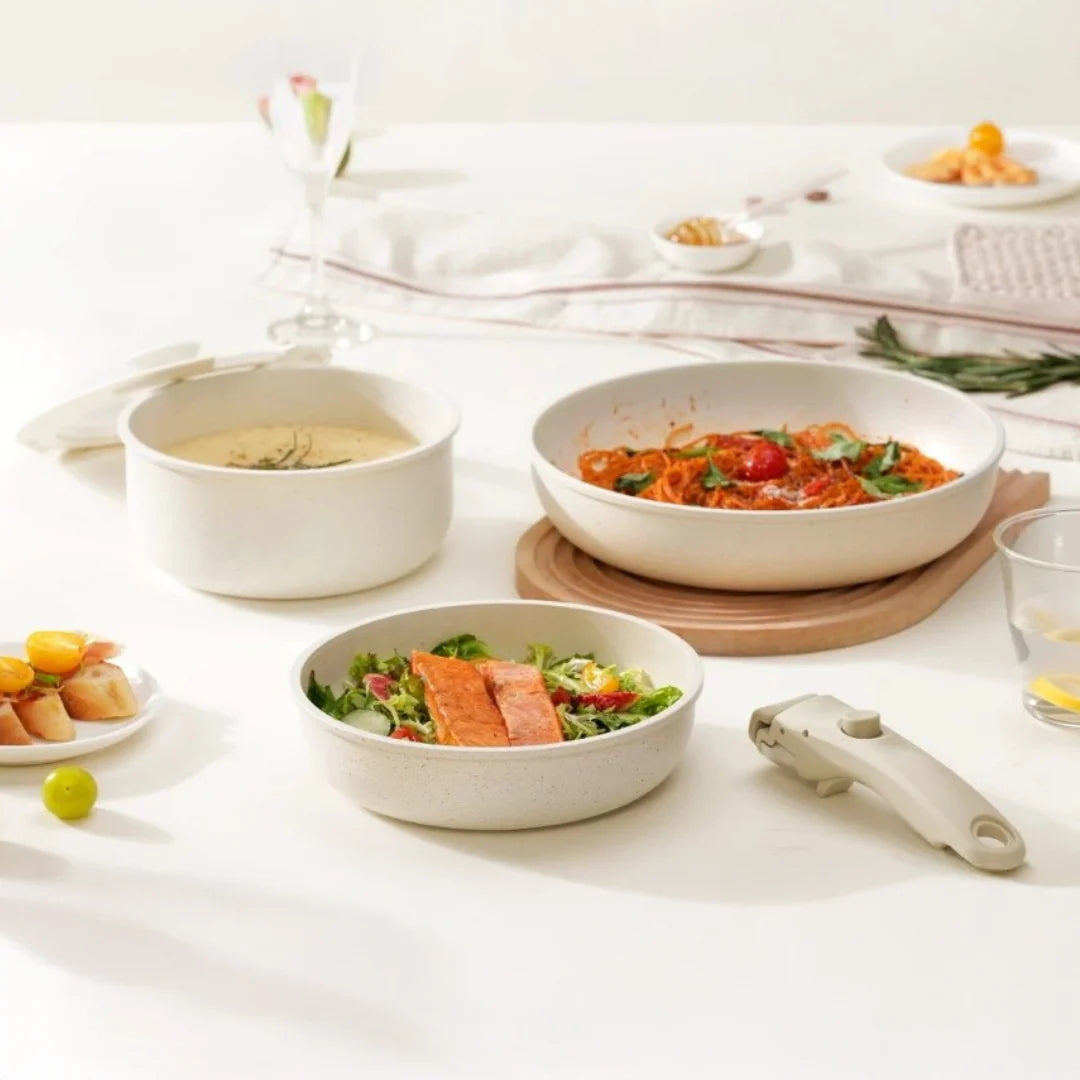 Pratinea™ Cookware Set - Cream