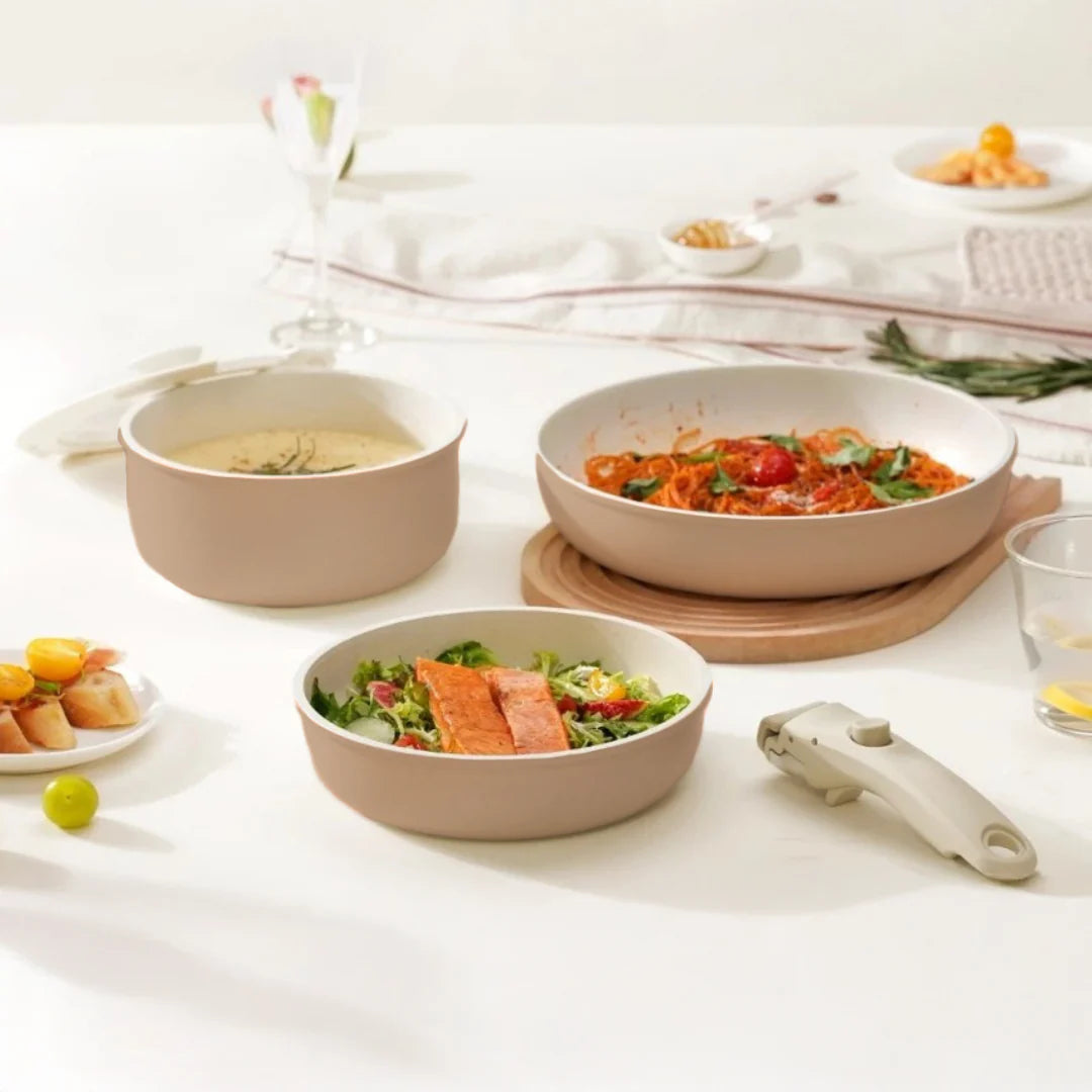 Pratinea™ Cookware Set - Taupe
