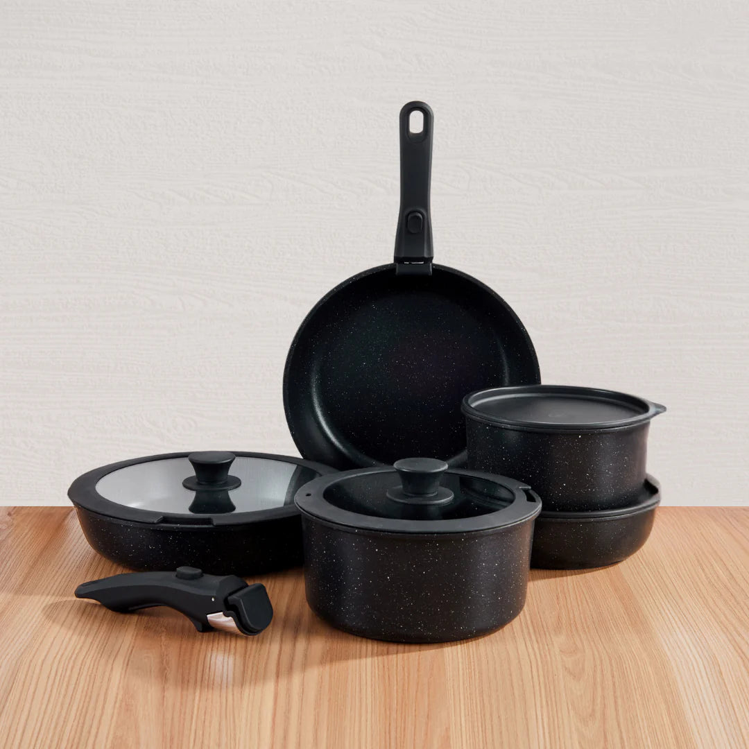 Pratinea™ Cookware Set - Black
