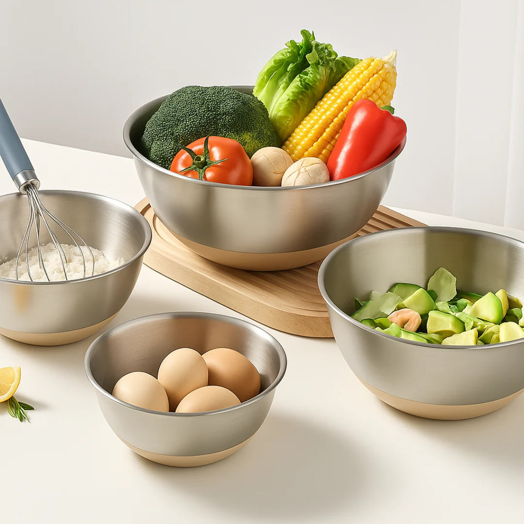 Pratinea™ Stainless Steel Bowl Set
