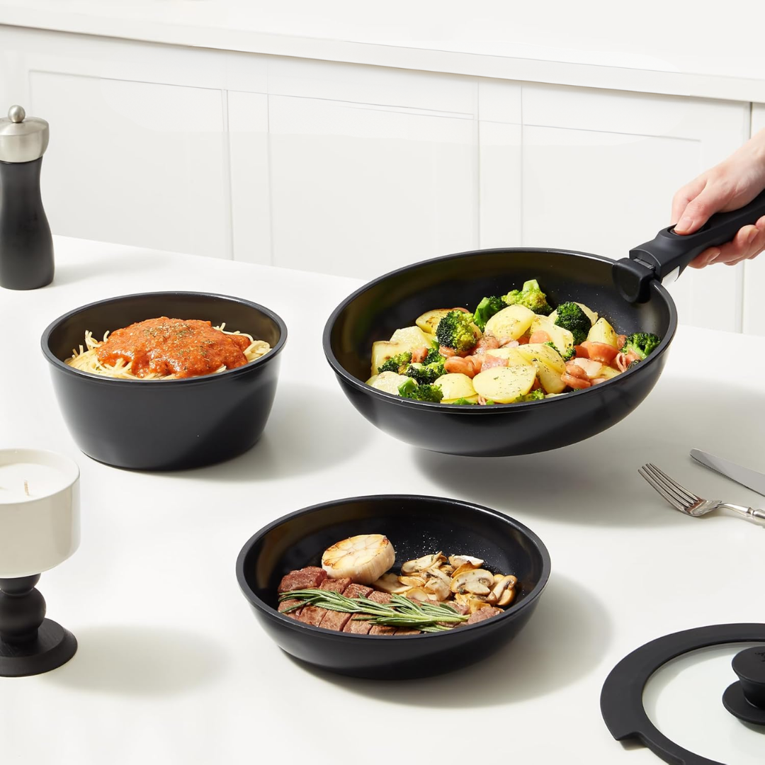 Pratinea™ Cookware Set - Black